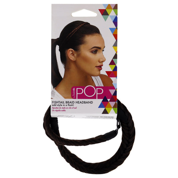 Hairdo Pop Fishtail Braid Headband - R6 Dark Chocolate by Hairdo for Women - 1 Pc Hair Band
