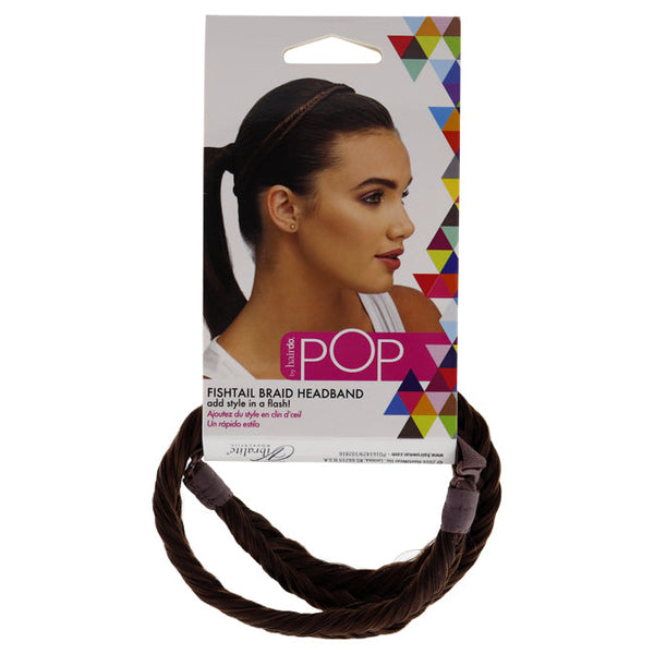 Hairdo Pop Fishtail Braid Headband - R6 30H Chocolate Copper by Hairdo for Women - 1 Pc Hair Band