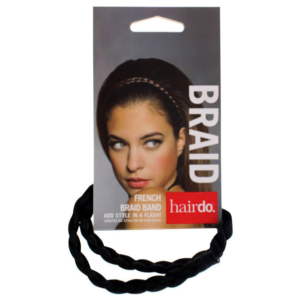 Hairdo French Braid Band - R1 Black by Hairdo for Women - 1 Pc Hair Band