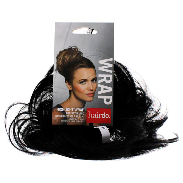 Hairdo Highlight Wrap - R1 Black by Hairdo for Women - 1 Pc Hair Wrap