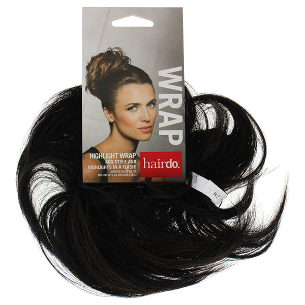 Hairdo Highlight Wrap - R2 R6 Ebony by Hairdo for Women - 1 Pc Hair Wrap