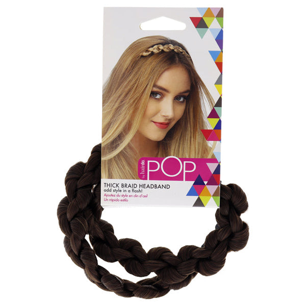 Hairdo Pop Thick Braid Headband - R6 30H Chocolate Copper by Hairdo for Women - 1 Pc Hair Band