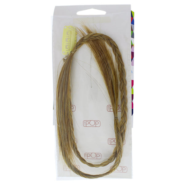 Hairdo Pop Two Braid Extension - R25 Ginger Blonde by Hairdo for Women - 1 Pc Hair Extension