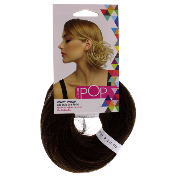 Hairdo Pop Wavy Wrap - R10 Chestnut by Hairdo for Women - 1 Pc Hair Wrap