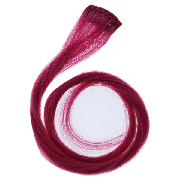 Hairdo Human Hair Color Strip - Pink by Hairdo for Women - 16 Inch Color Strip