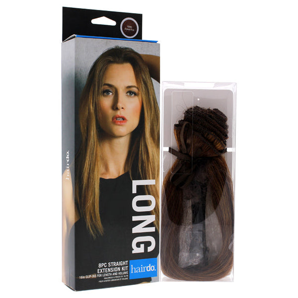Hairdo Straight Extension Kit - R28S Glazed Fire by Hairdo for Women - 8 x 16 Inch Hair Extension
