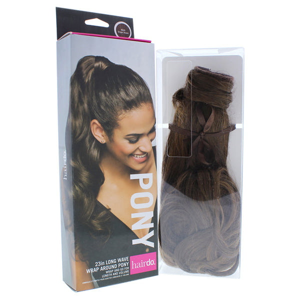 Hairdo Wave Wrap Around Pony - R830 Ginger Brown by Hairdo for Women - 23 Inch Hair Extension
