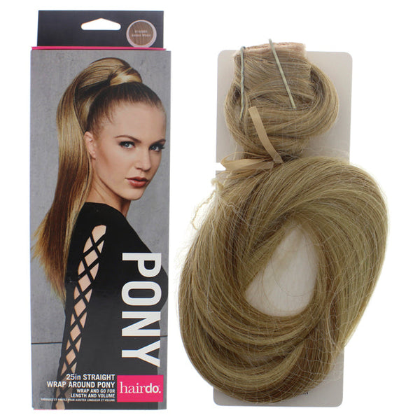 Hairdo Straight Wrap Around Pony - R14 88H Golden Wheat by Hairdo for Women - 25 Inch Hair Extension