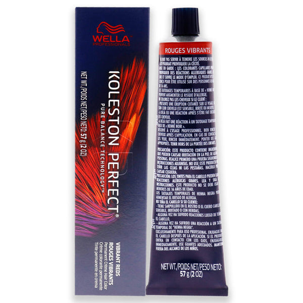 Wella Koleston Perfect Permanent Creme Hair Color - 77 44 Intense Medium Blonde-Red Red by Wella for Unisex - 2 oz Hair Color