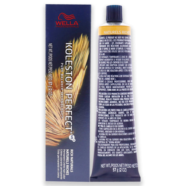 Wella Koleston Perfect Permanent Creme Hair Color - 9 81 Very Light Blonde-Pearl Ash by Wella for Unisex - 2 oz Hair Color