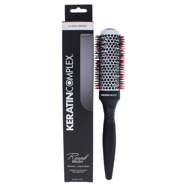 Keratin Complex Thermal Round Brush by Keratin Complex for Unisex - 2.5 Inch Hair Brush