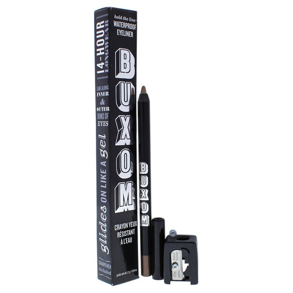 Buxom Hold The Line Waterproof Eyeliner - Knock Twice by Buxom for Women - 0.04 oz Eyeliner