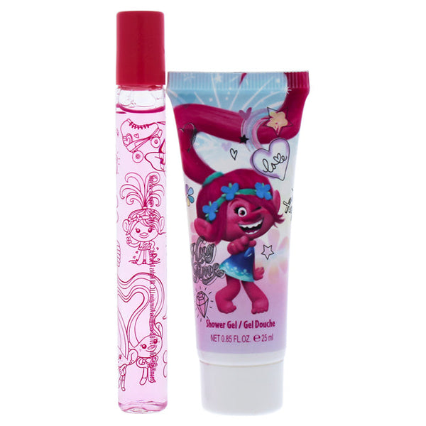 DreamWorks Trolls by DreamWorks for Kids - 2 Pc Gift Set 0.33oz Roll On, 0.84oz Shower Gel