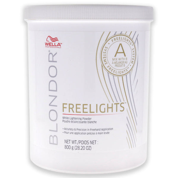 Wella Blondor Freelights White Lightening Powder by Wella for Unisex - 28.2 oz Lightener