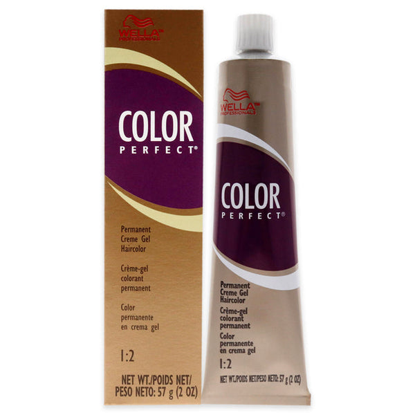 Wella Color Perfect Permanent Creme Gel Haircolor - 6G Dark Golden Blonde by Wella for Unisex - 2 oz Hair Color