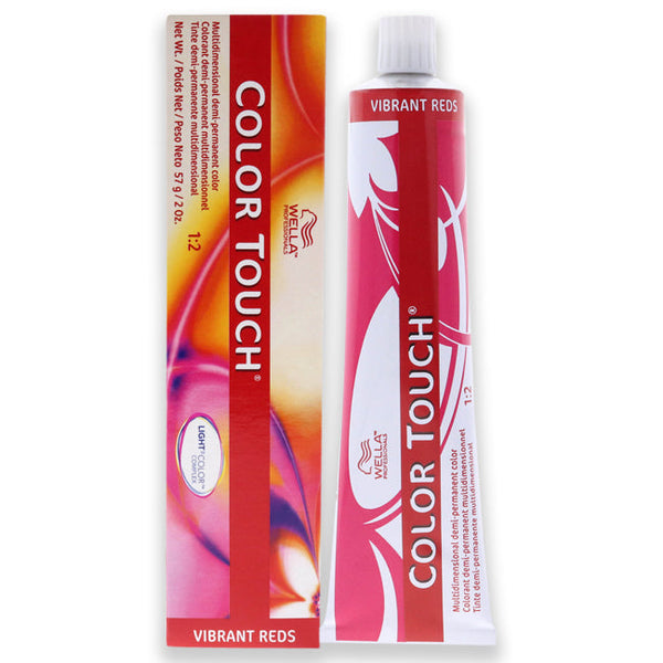 Wella Color Touch Demi-Permanent Color - 7 4 Medium Blonde-Red by Wella for Unisex - 2 oz Hair Color