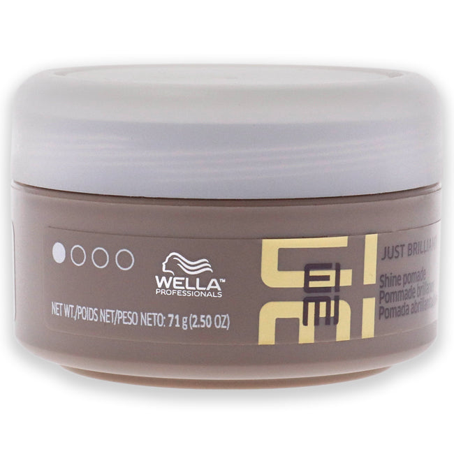 Wella EIMI Just Brilliant Shine Pomade by Wella for Unisex - 2.5 oz Pomade