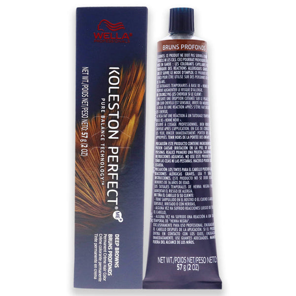 Wella Koleston Perfect Permanent Creme Hair Color - 6 74 Dark Blonde-Brown Red by Wella for Unisex - 2 oz Hair Color