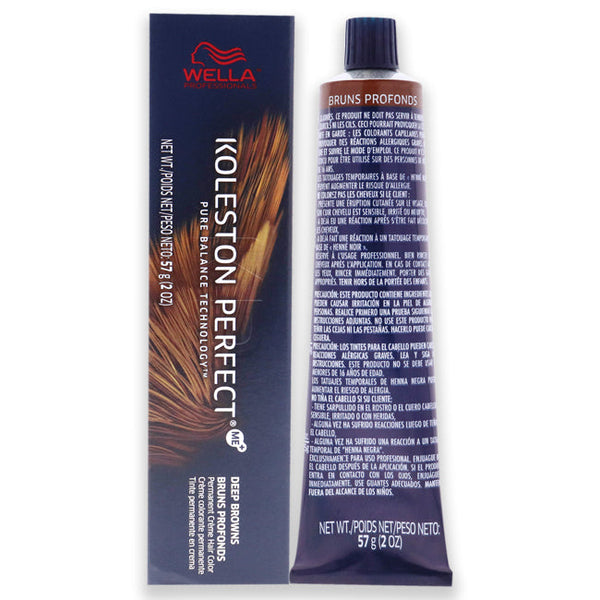 Wella Koleston Perfect Permanent Creme Hair Color - 7 71 Medium Blonde-Brown Ash by Wella for Unisex - 2 oz Hair Color