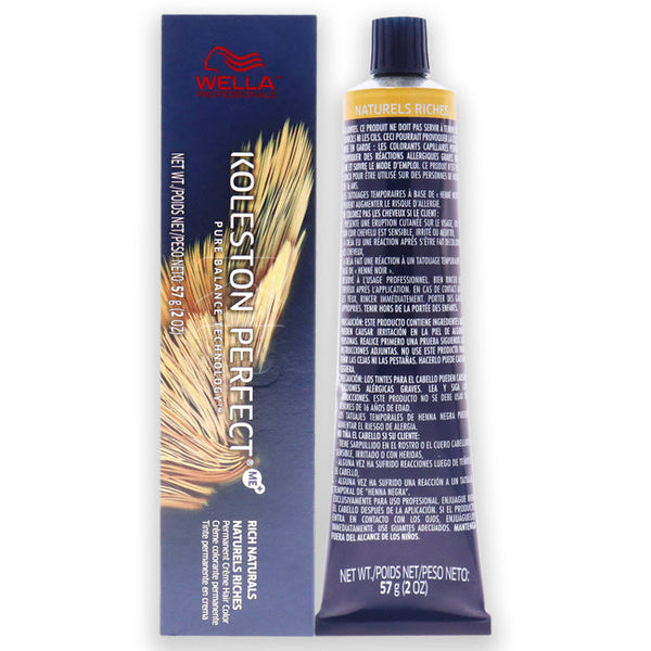 Wella Koleston Perfect Permanent Creme Hair Color - 8 38 Light Blonde-Gold Pearl by Wella for Unisex - 2 oz Hair Color