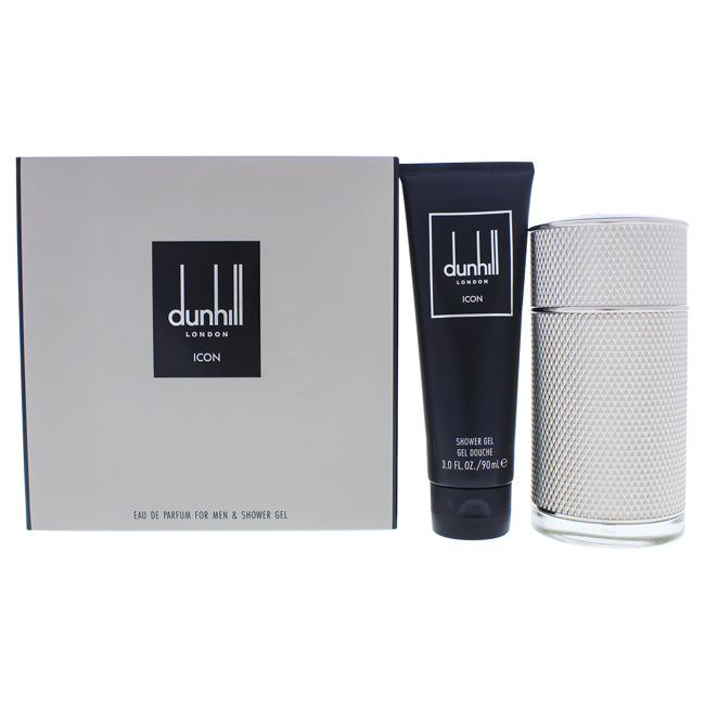 Alfred Dunhill Dunhill Icon by Alfred Dunhill for Men - 2 Pc Gift Set 3.4oz EDP Spray, 3.0oz Shower Gel