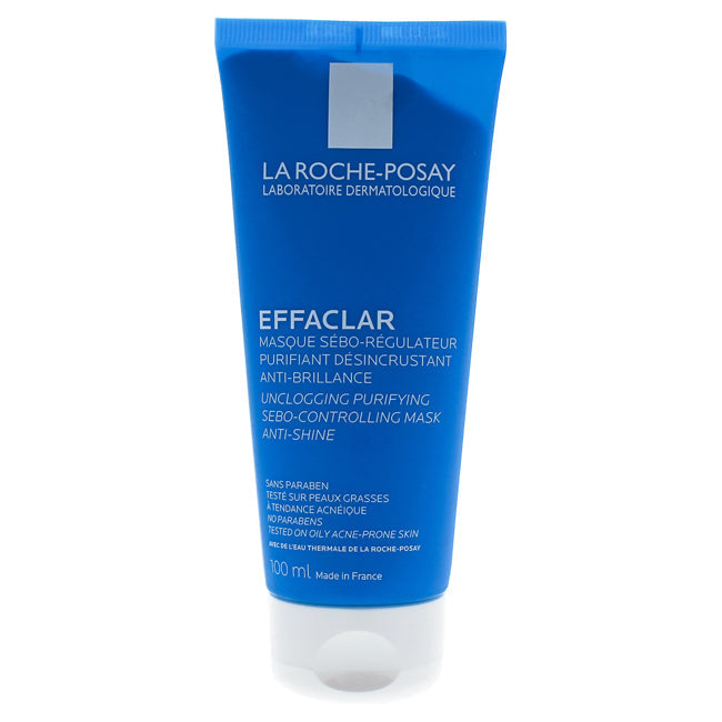 La Roche-Posay Effaclar Shine Control Clay Mask by La Roche-Posay for Unisex - 3.4 oz Mask