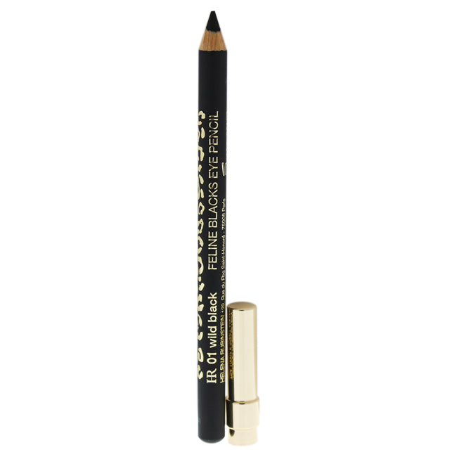 Helena Rubinstein Feline Blacks Eye Pencil - 01 Wild Black by Helena Rubinstein for Women - 0.04 oz Eye Pencil