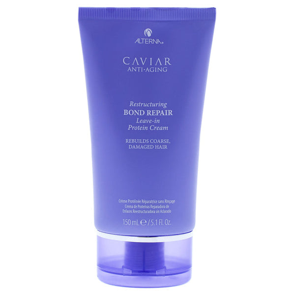 Alterna Caviar Anti-Aging Restructuring Bond Repair Leave-In Protein Cream by Alterna for Unisex - 5.1 oz Cream