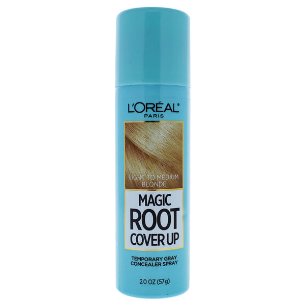 LOreal Professional Magic Root Cover Up Temporary Gray Concealer Spray - Light To Medium Blonde by LOreal Professional for Women - 2 oz Hair Color