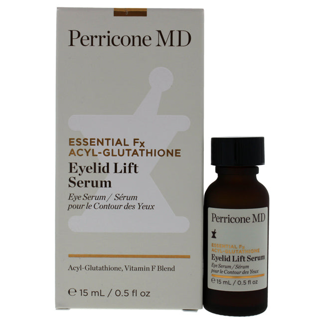 Perricone MD Essential FX Acyl-Glutathione Eyelid Lift Serum by Perricone MD for Unisex - 0.5 oz Serum