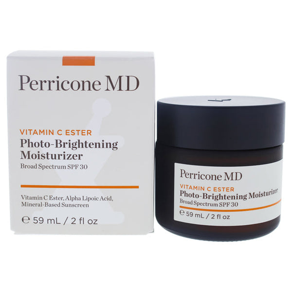 Perricone MD Vitamin C Ester Photo-Brightening Moisturizer SPF 30 by Perricone MD for Unisex - 2 oz Moisturizer