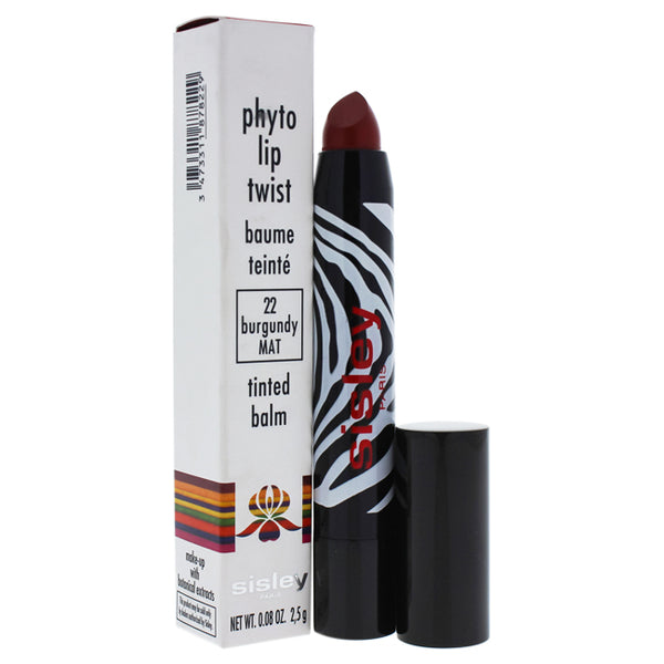 Sisley Phyto Lip Twist - 22 Burgundy by Sisley for Women - 0.08 oz Lipstick