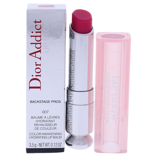Christian Dior Dior Addict Lip Glow - 007 Raspberry by Christian Dior for Women - 0.12 oz Lip Balm