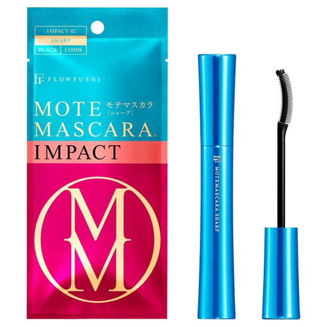 FlowFushi Mote Mascara Impact - 02 Sharp Black by FlowFushi for Women - 0.25 oz Mascara