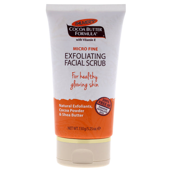 Palmers Cocoa Butter Exfoliating Facial Scrub by Palmers for Unisex - 5.25 oz Scrub