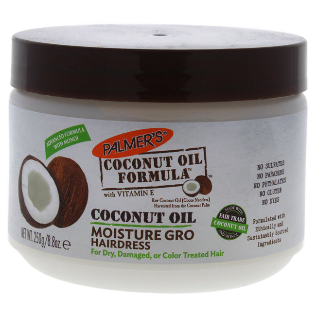 Palmers Coconut Oil Moisture Gro Hairdress by Palmers for Unisex - 8.8 oz Treatment