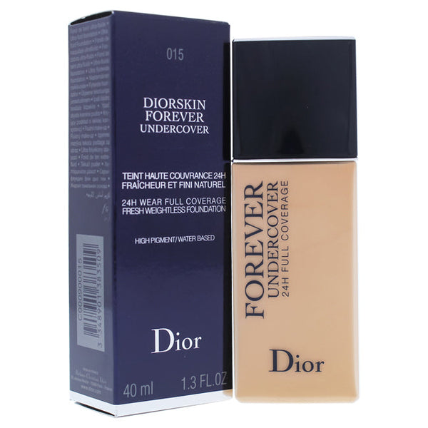 Christian Dior Diorskin Forever Undercover Foundation - 015 Tender Beige by Christian Dior for Women - 1.3 oz Foundation