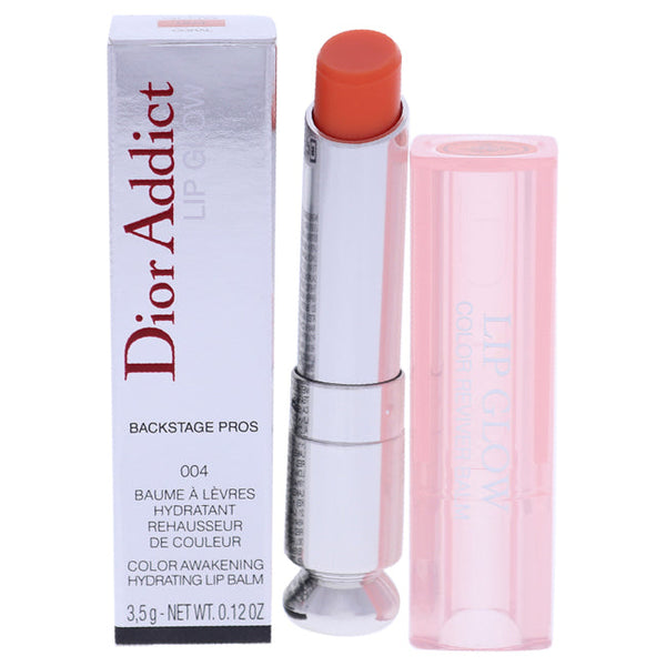 Christian Dior Dior Addict Lip Glow - 004 Coral by Christian Dior for Women - 0.12 oz Lip Balm