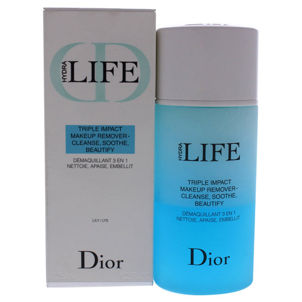 Christian Dior Hydra Life Triple Impact Makeup Remover by Christian Dior for Women - 4.2 oz Makeup Remover