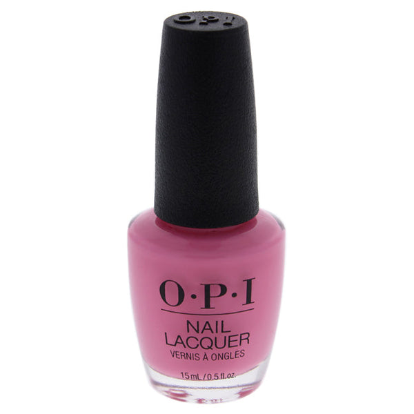 OPI Nail Lacquer - NL G54 Leather Electryfyin Pink by OPI for Women - 0.5 oz Nail Polish