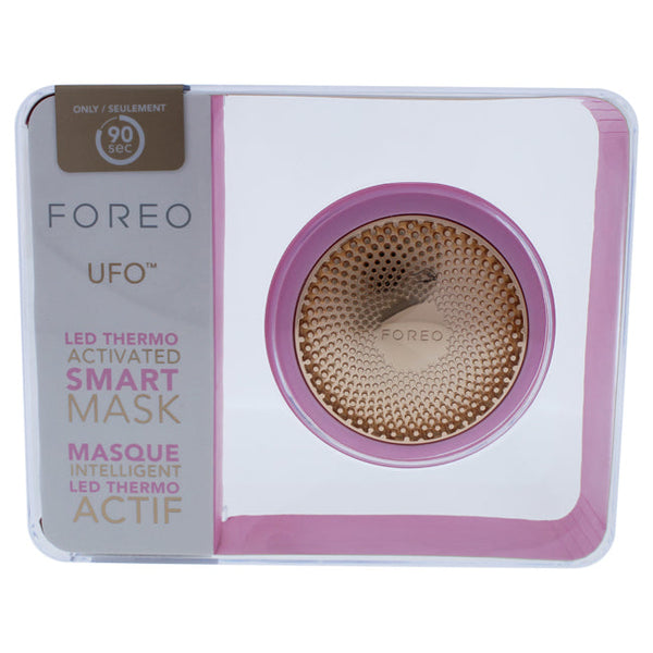 Foreo UFO Led Thermo Activated Smart Mask - Pearl Pink by Foreo for Unisex - 1 Pc Cleansing Brushes