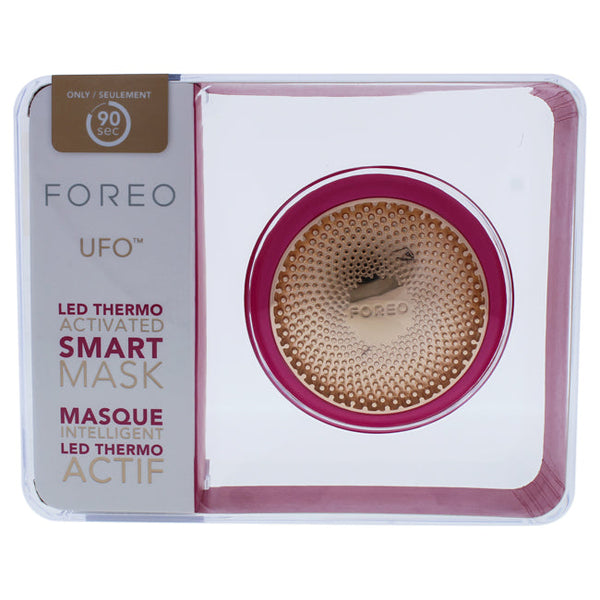 Foreo UFO Led Thermo Activated Smart Mask - Fuchsia by Foreo for Unisex - 1 Pc Cleansing Brushes