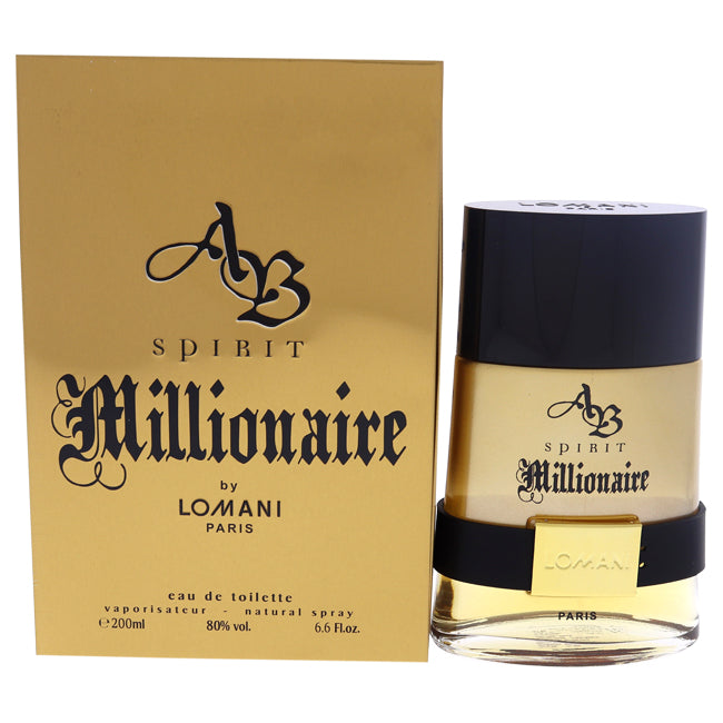 Lomani AB Spirit Millionaire by Lomani for Men - 6.6 oz EDT Spray