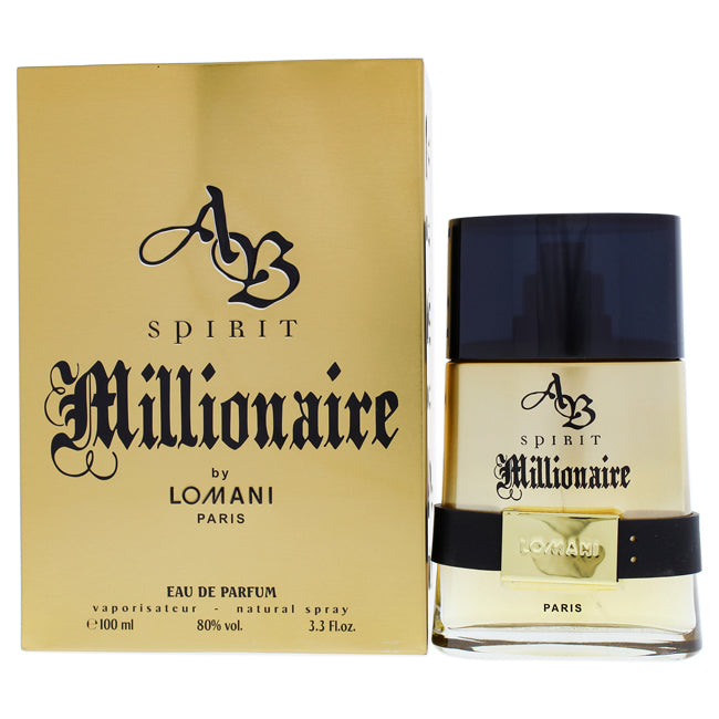 Lomani AB Spirit Millionaire by Lomani for Men - 3.3 oz EDP Spray