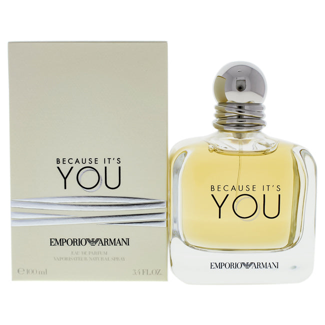 Giorgio Armani Emporio Armani Because It Is You by Giorgio Armani for Women - 3.4 oz EDP Spray