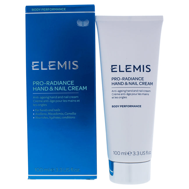 Elemis Pro-Radiance Hand And Nail Cream by Elemis for Unisex - 3.4 oz Cream