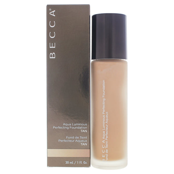 Becca Aqua Luminous Perfecting Foundation - Tan by Becca for Women - 1 oz Foundation