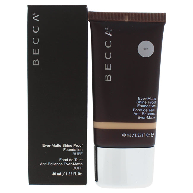 Becca Ever-Matte Shine Proof Foundation - Buff by Becca for Women - 1.35 oz Foundation