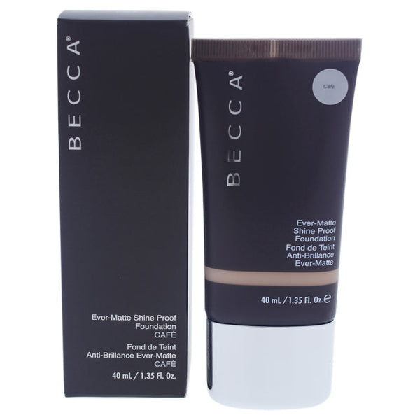 Becca Ever-Matte Shine Proof Foundation - Cafe by Becca for Women - 1.35 oz Foundation