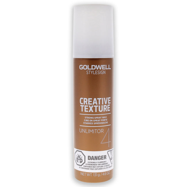 Goldwell Stylesign Creative Texture Unlimitor Spray Wax by Goldwell for Unisex - 4.6 oz Hair Spray